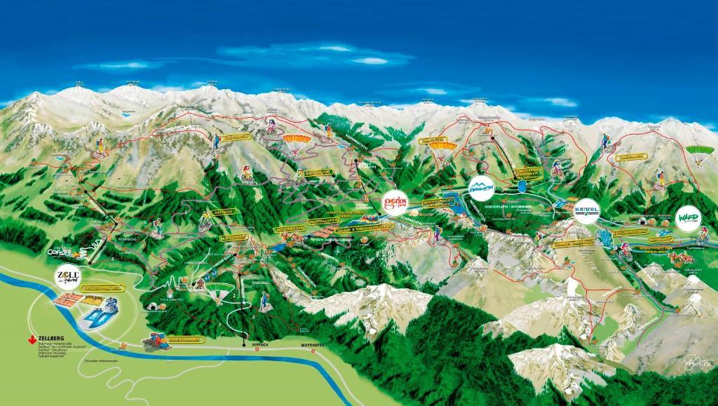 Ferienhaus Schweinberger Zell am Ziller Ngoại thất bức ảnh